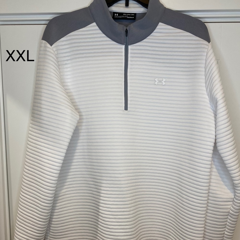 Under Armour Loose Fit Cool Gear Quarter-Zip Long Sleeve - Unisex XXL